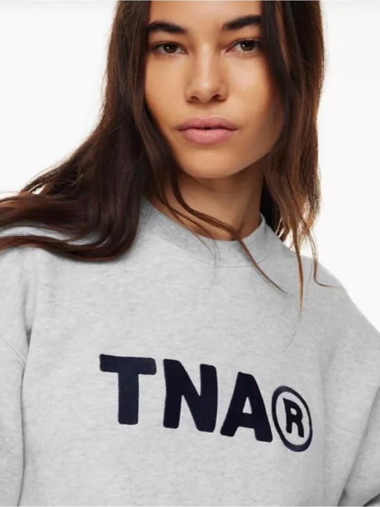 TNA Sweaters - TNA SweatFleece Cozy Fleece Boyfriend Fit